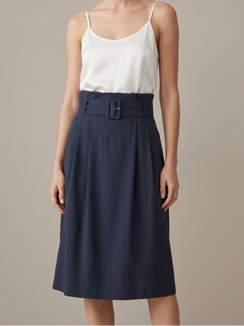 H&M Belted Skirt